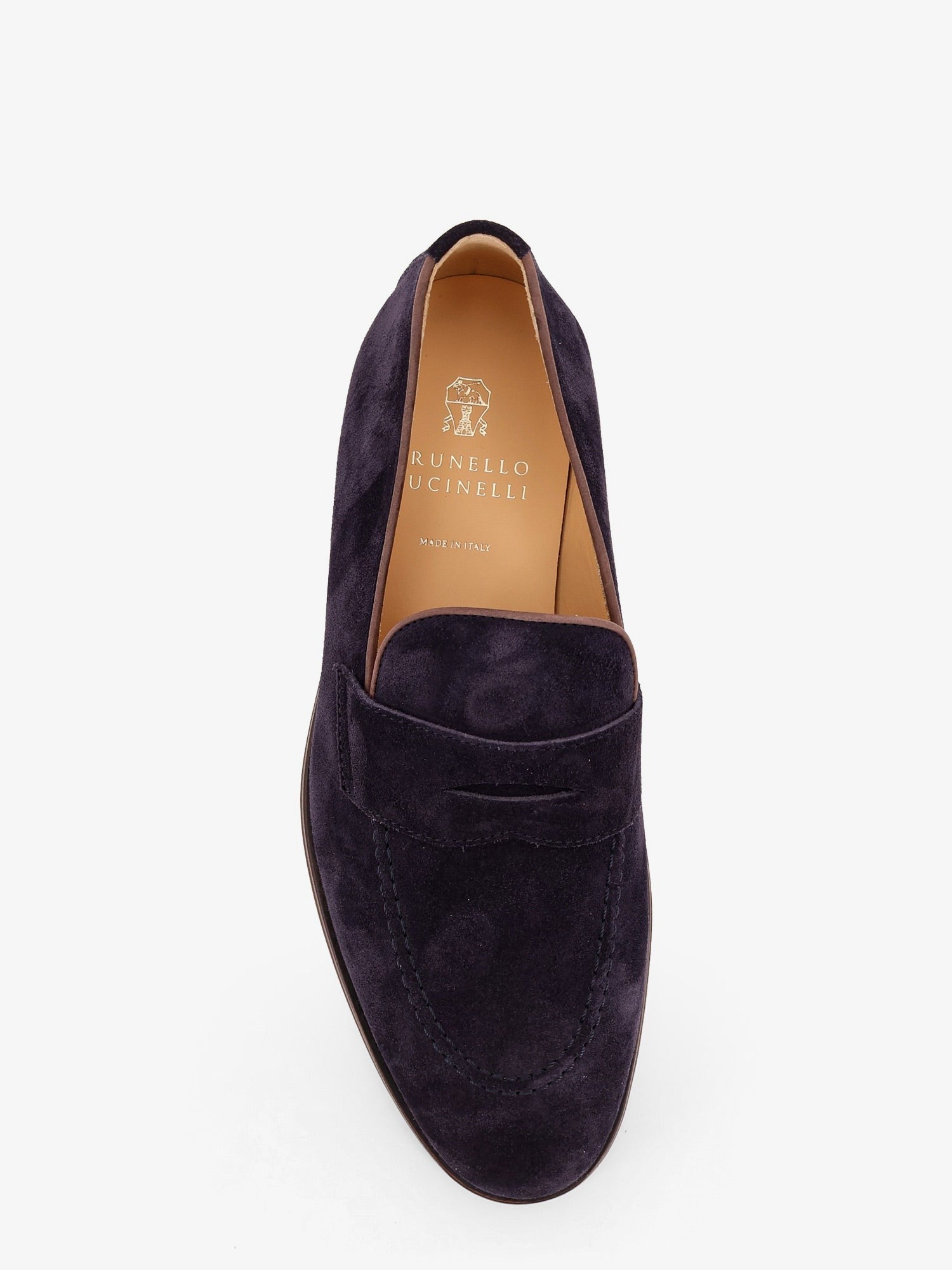 Suede loafers