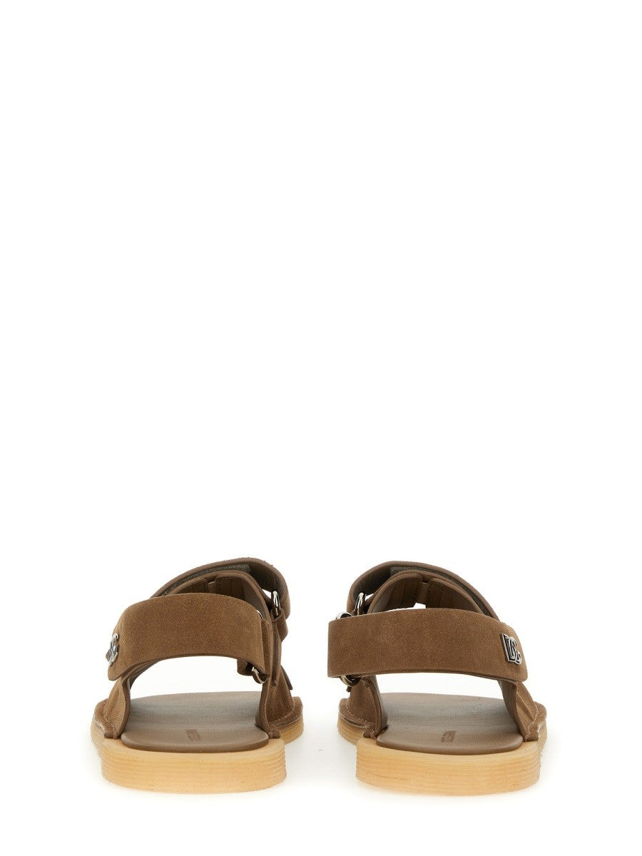 SUEDE SANDAL