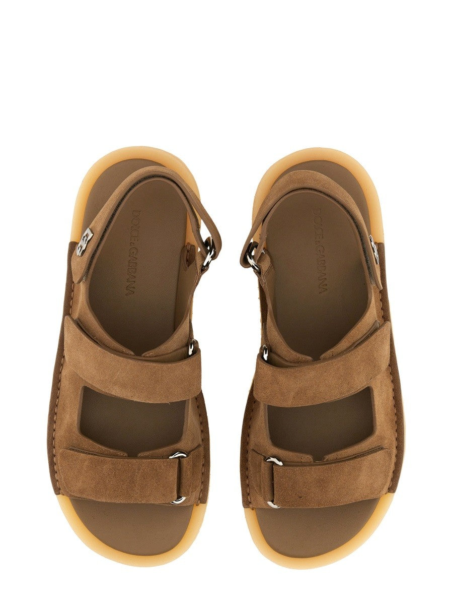 SUEDE SANDAL