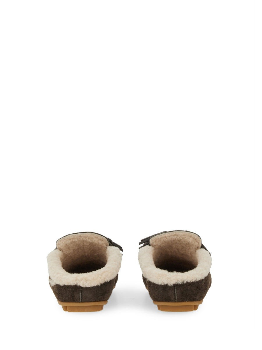 SUEDE SLIPPER LOAFER