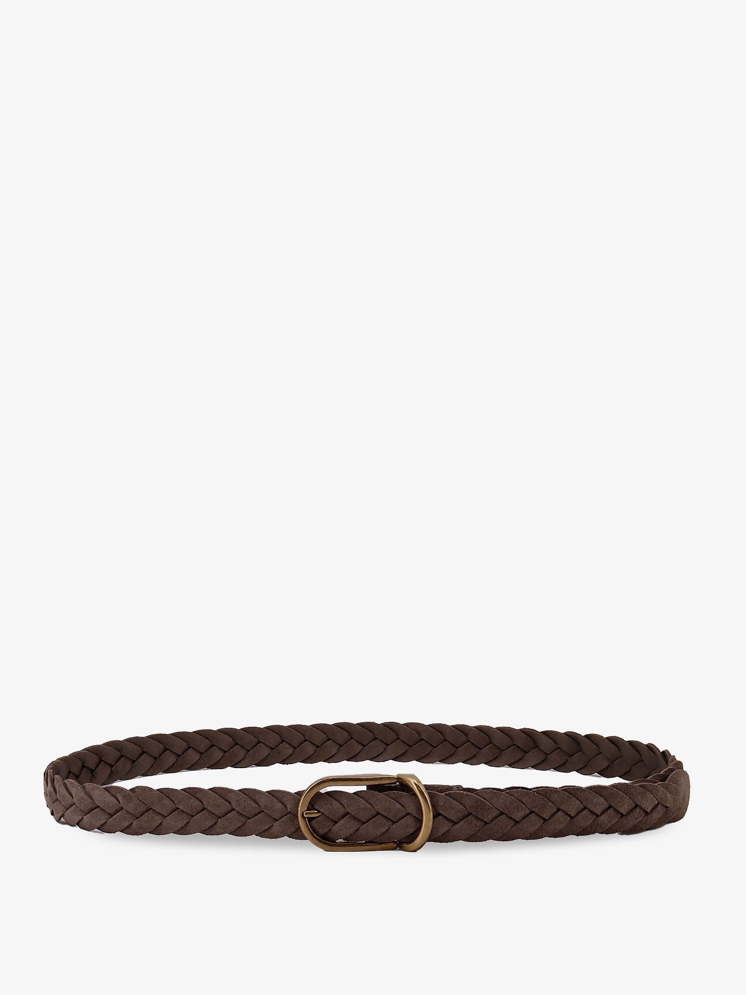 Suede woven belt