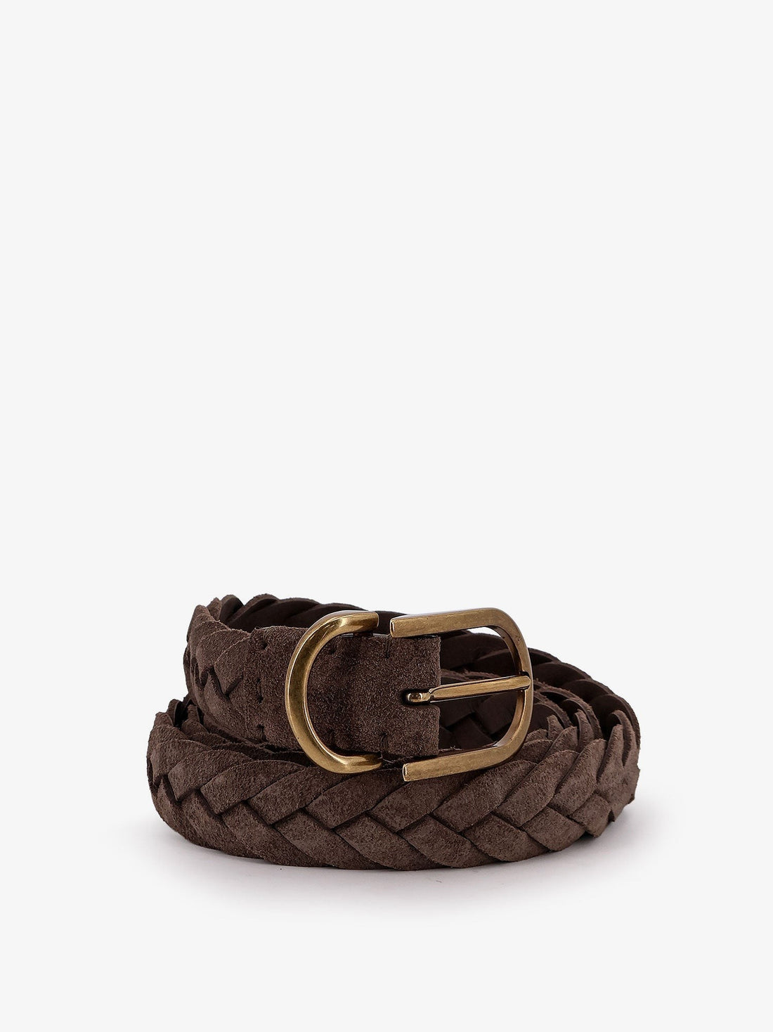 Suede woven belt