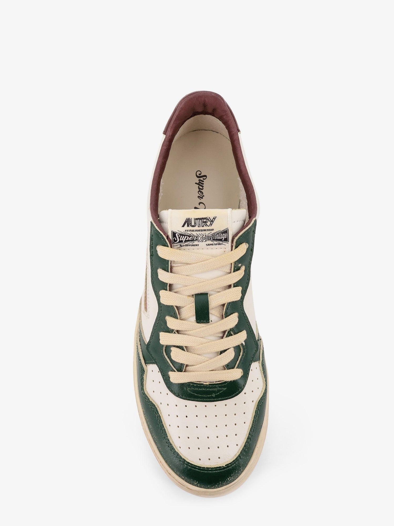 Super Vintage leather low-top sneakers