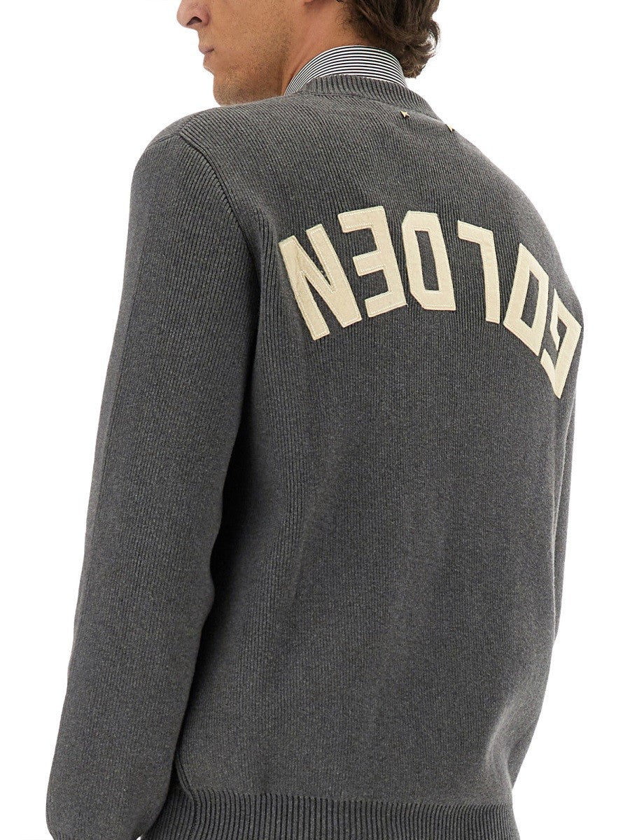 SWEATER WITH WRITING ON THE BACK