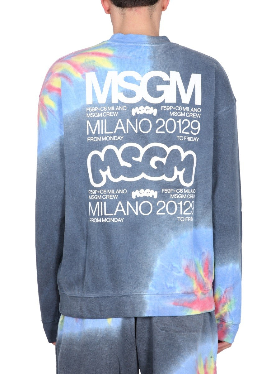 SWEATSHIRT MSGM X BUTTER STUDIO
