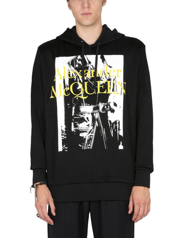SWEATSHIRT WITH ATELIER PRINT