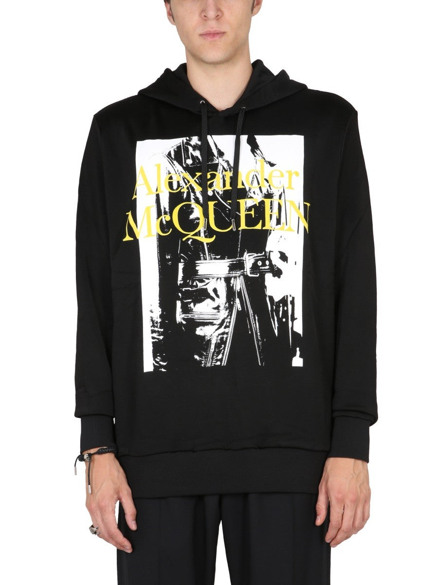 SWEATSHIRT WITH ATELIER PRINT