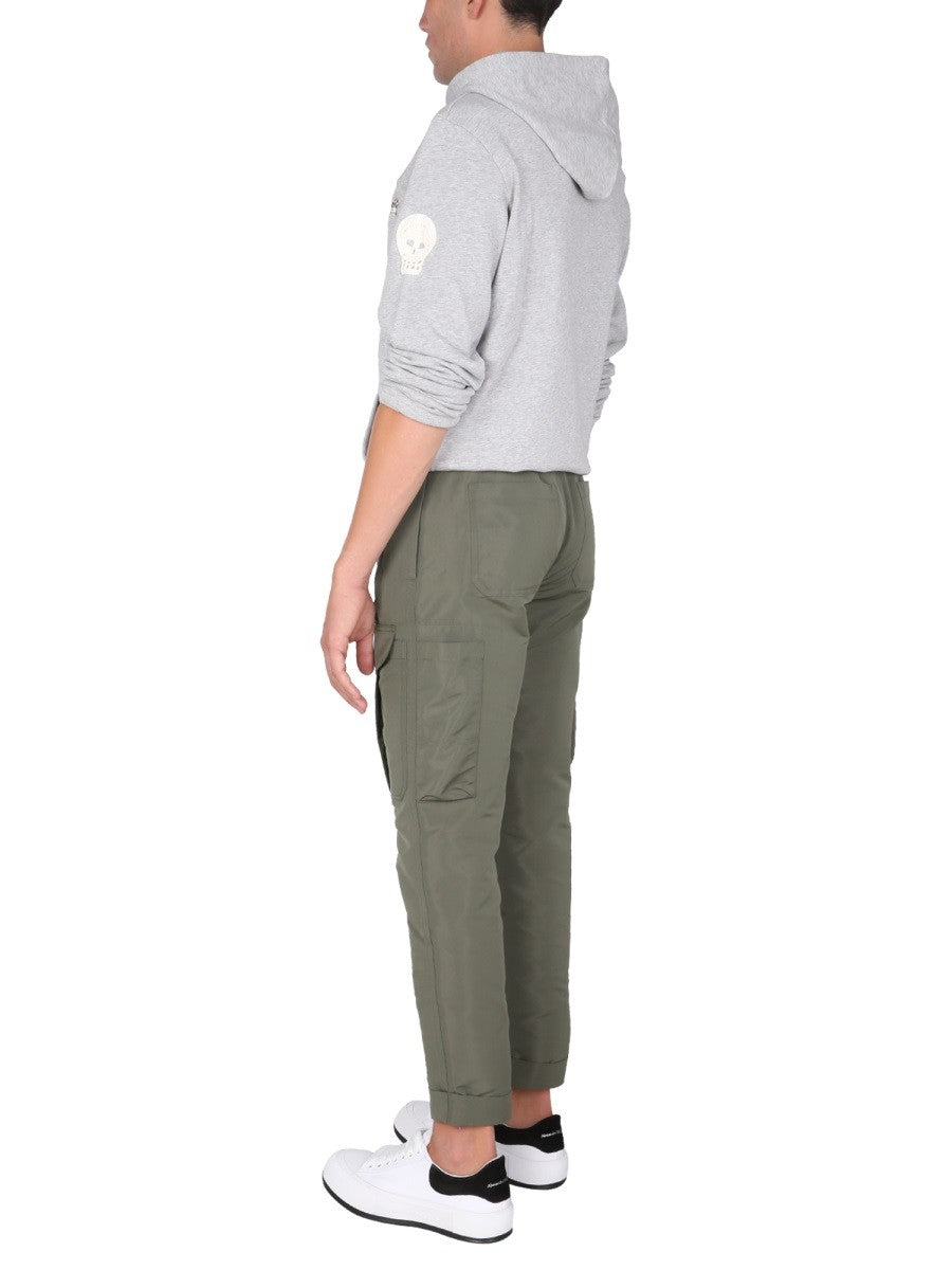 SWEATSHIRT WITH EMBROIDERED SKULL