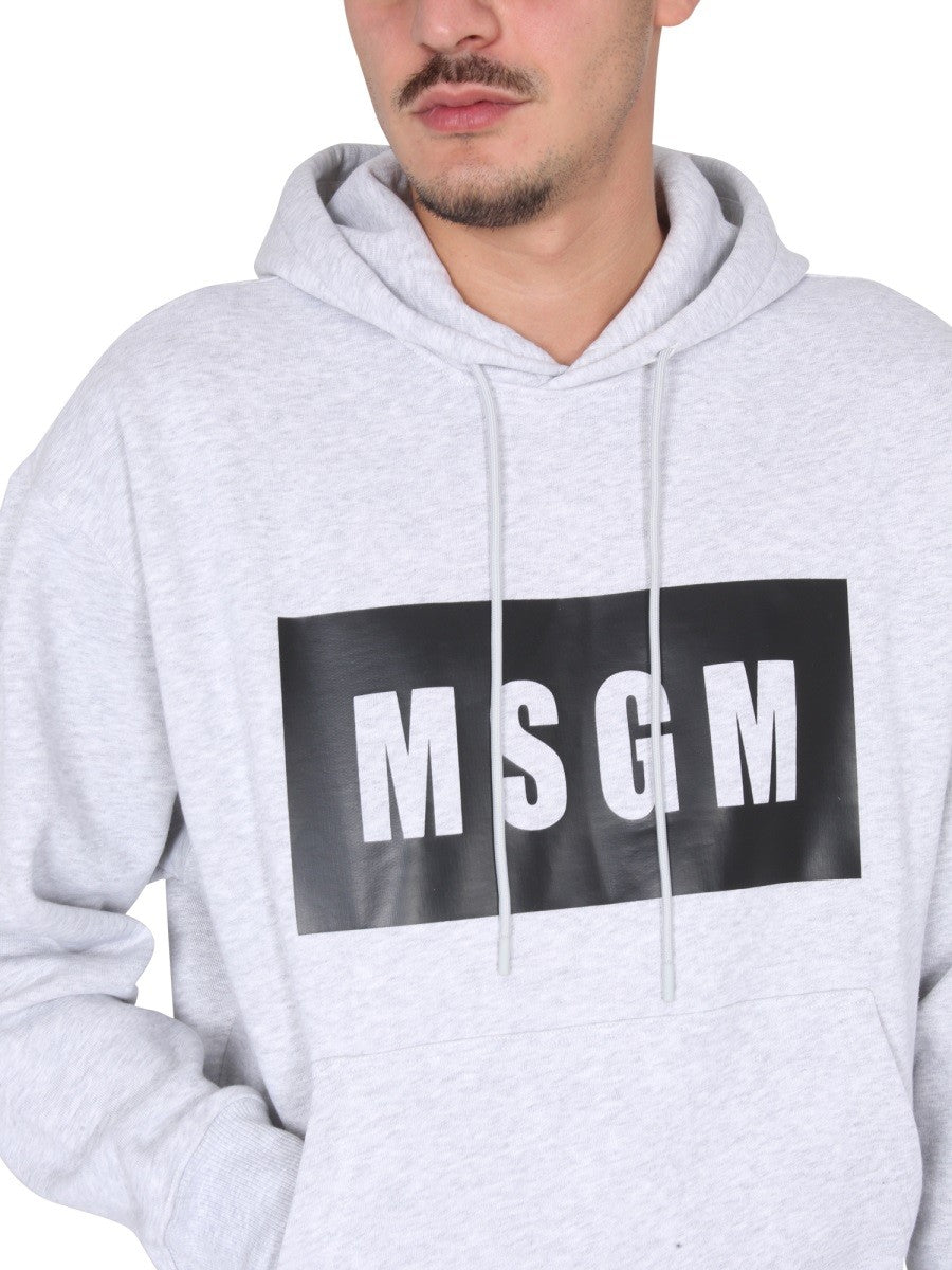 SWEATSHIRT WITH LOGO BOX