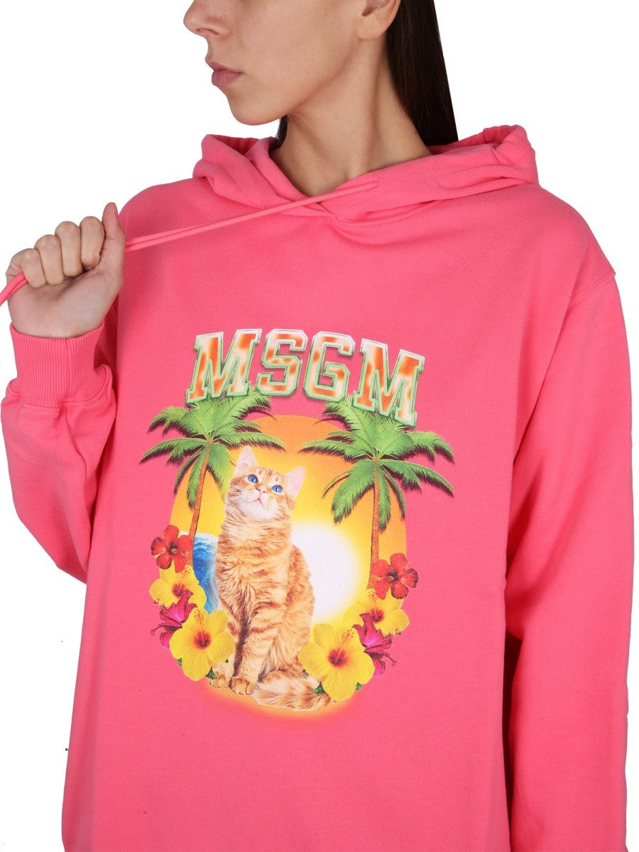 SWEATSHIRT WITH LOGO