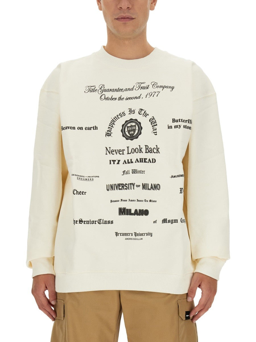 SWEATSHIRT WITH LOGO