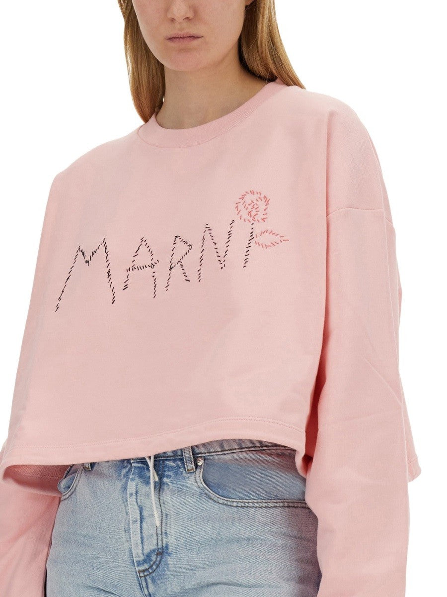 SWEATSHIRT WITH LOGO