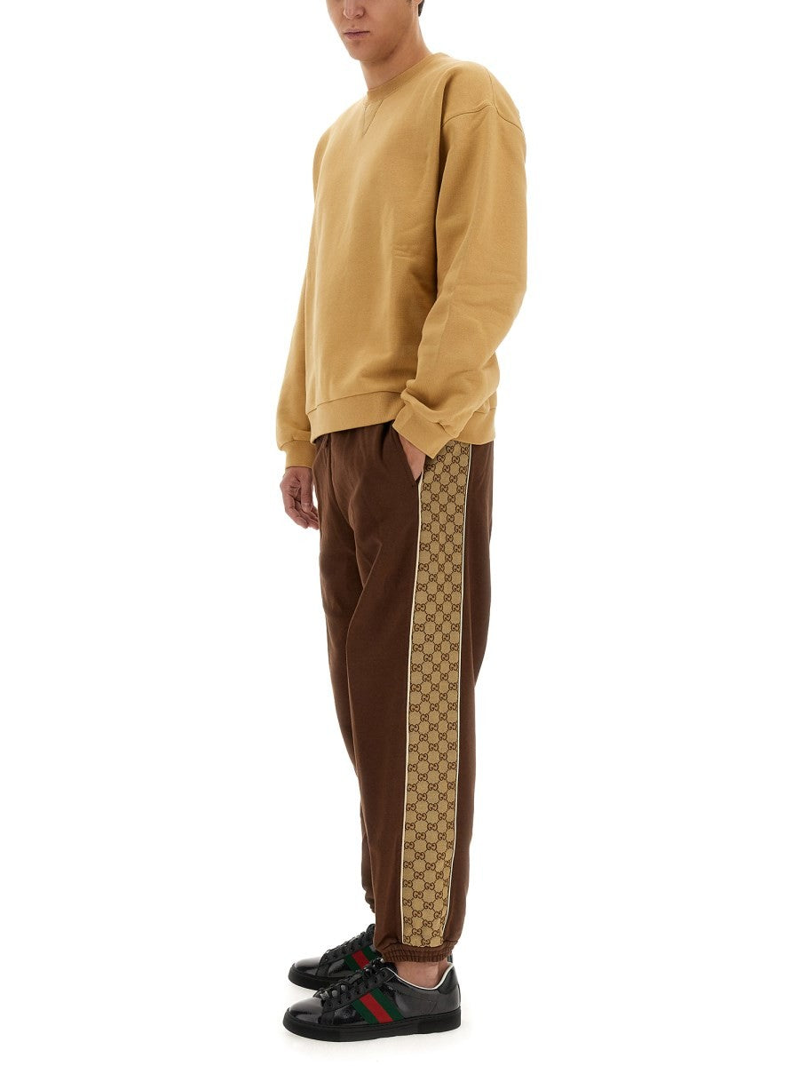 SWEATSHIRT WITH WEB RIBBON