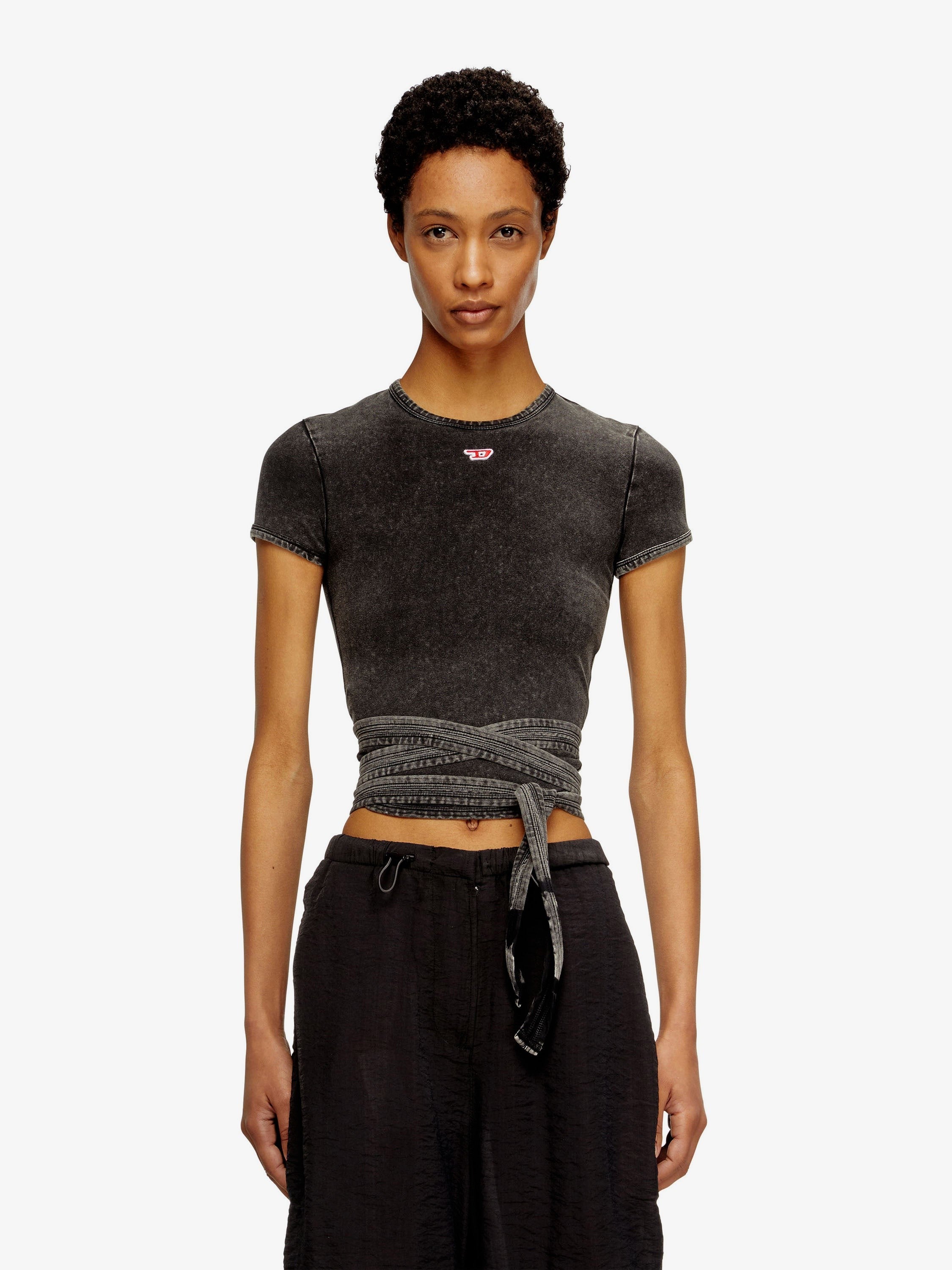 T-Bunny Tail-R1 cotton T-shirt