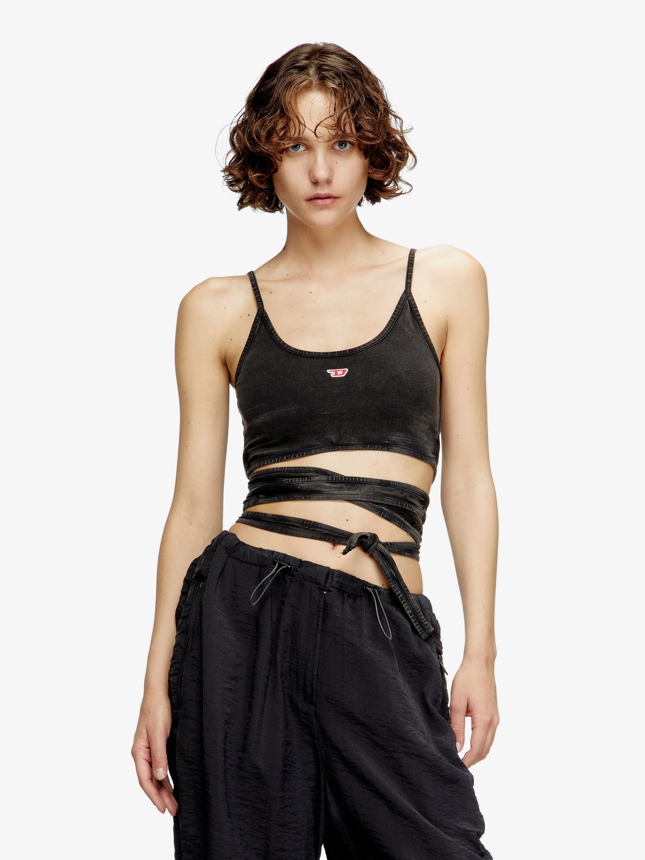 T-Leya stretch cotton top