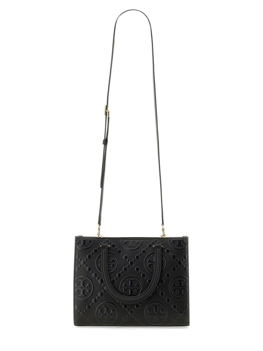"T MONOGRAM" HANDBAG