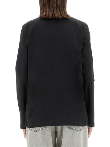 T-SHIRT CON LOGO PENNELLATO