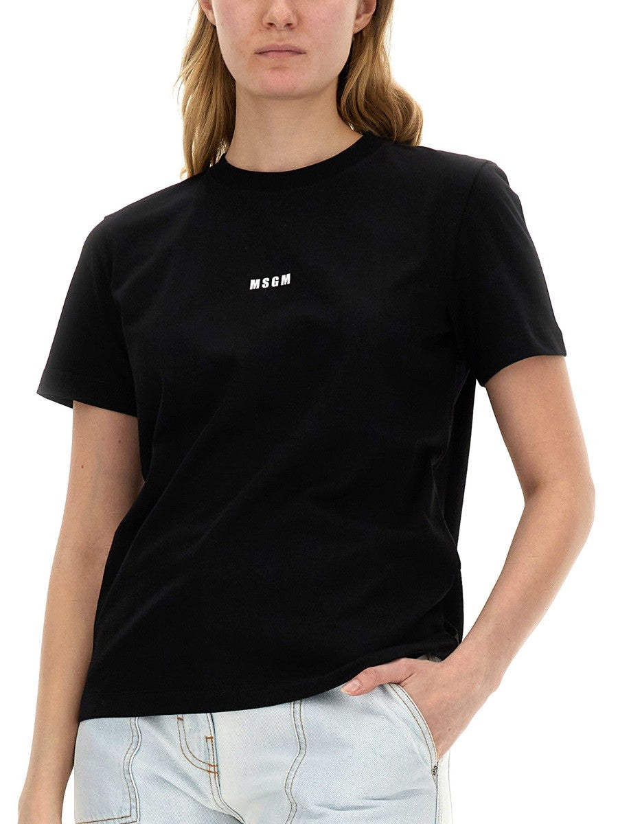 T-SHIRT CON MICRO LOGO