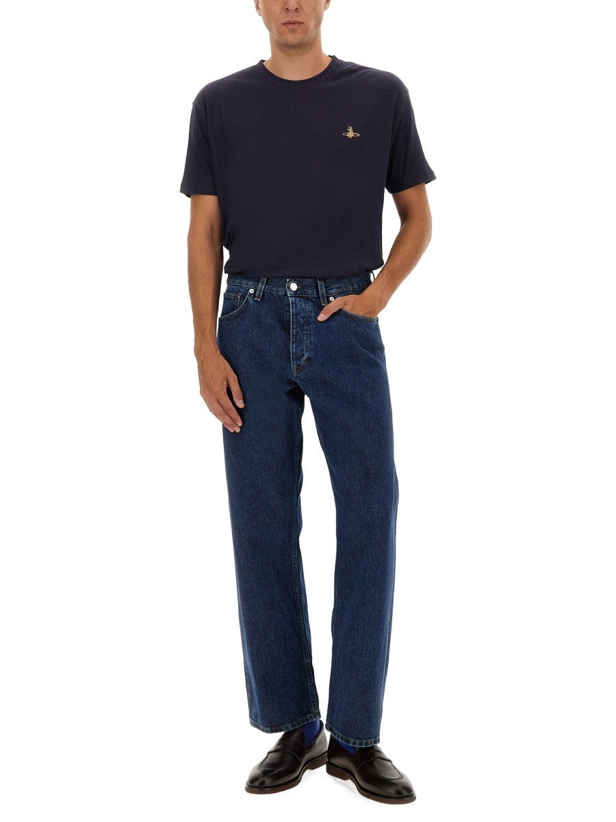 T-SHIRT WITH ORB EMBROIDERY Unisex