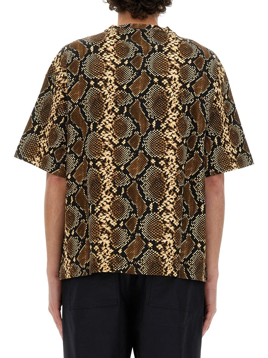 T-SHIRT WITH ANIMAL PATTERN