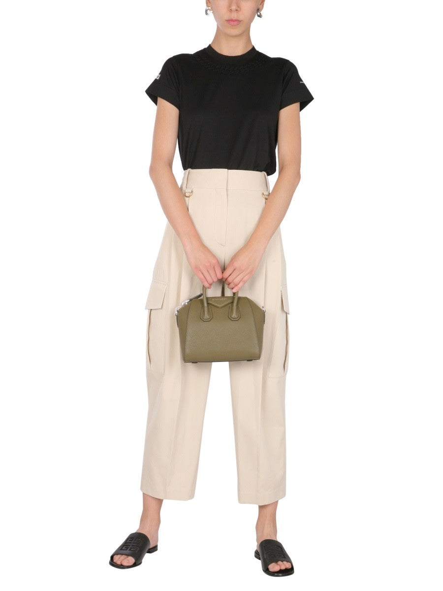 T-SHIRT WITH CHAIN MOTIF