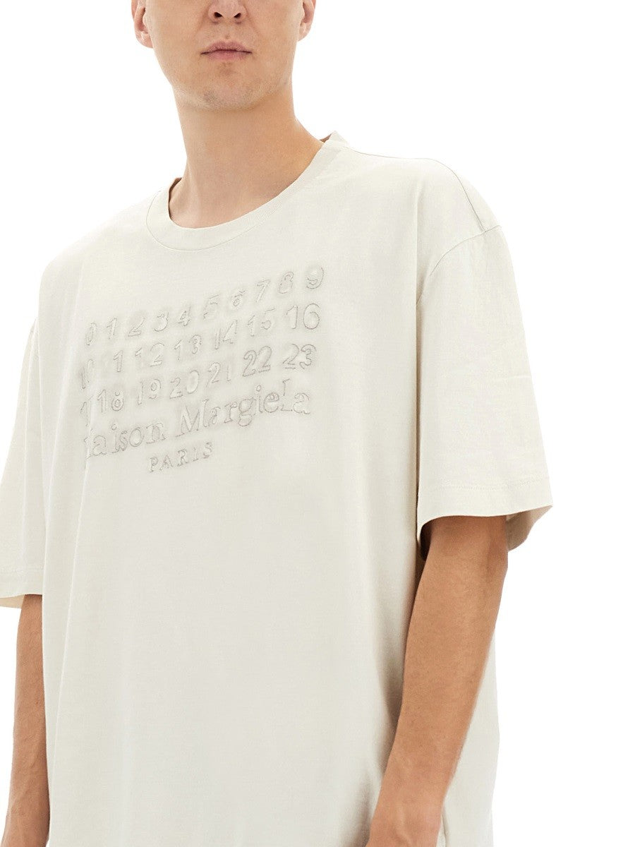 T-SHIRT WITH EMBROIDERED LOGO