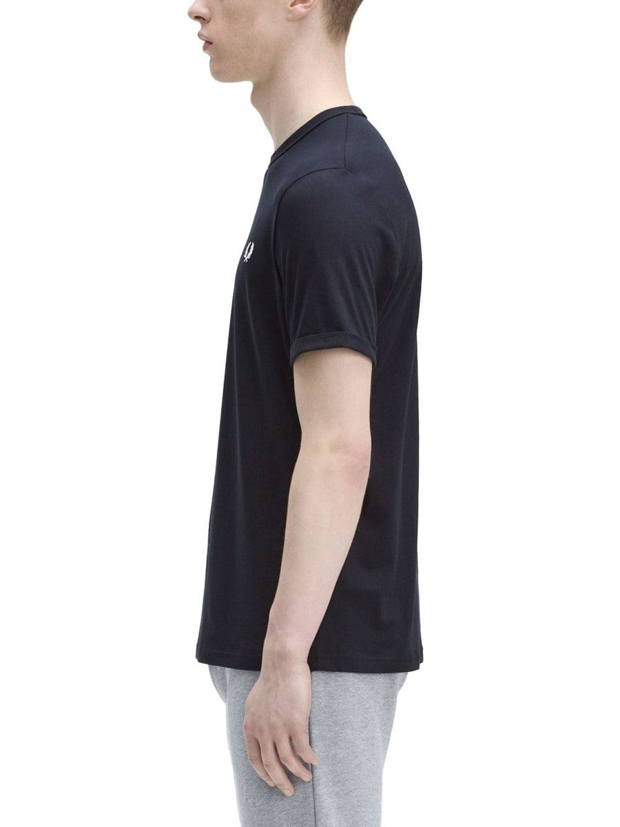 T-SHIRT WITH LOGO EMBROIDERY