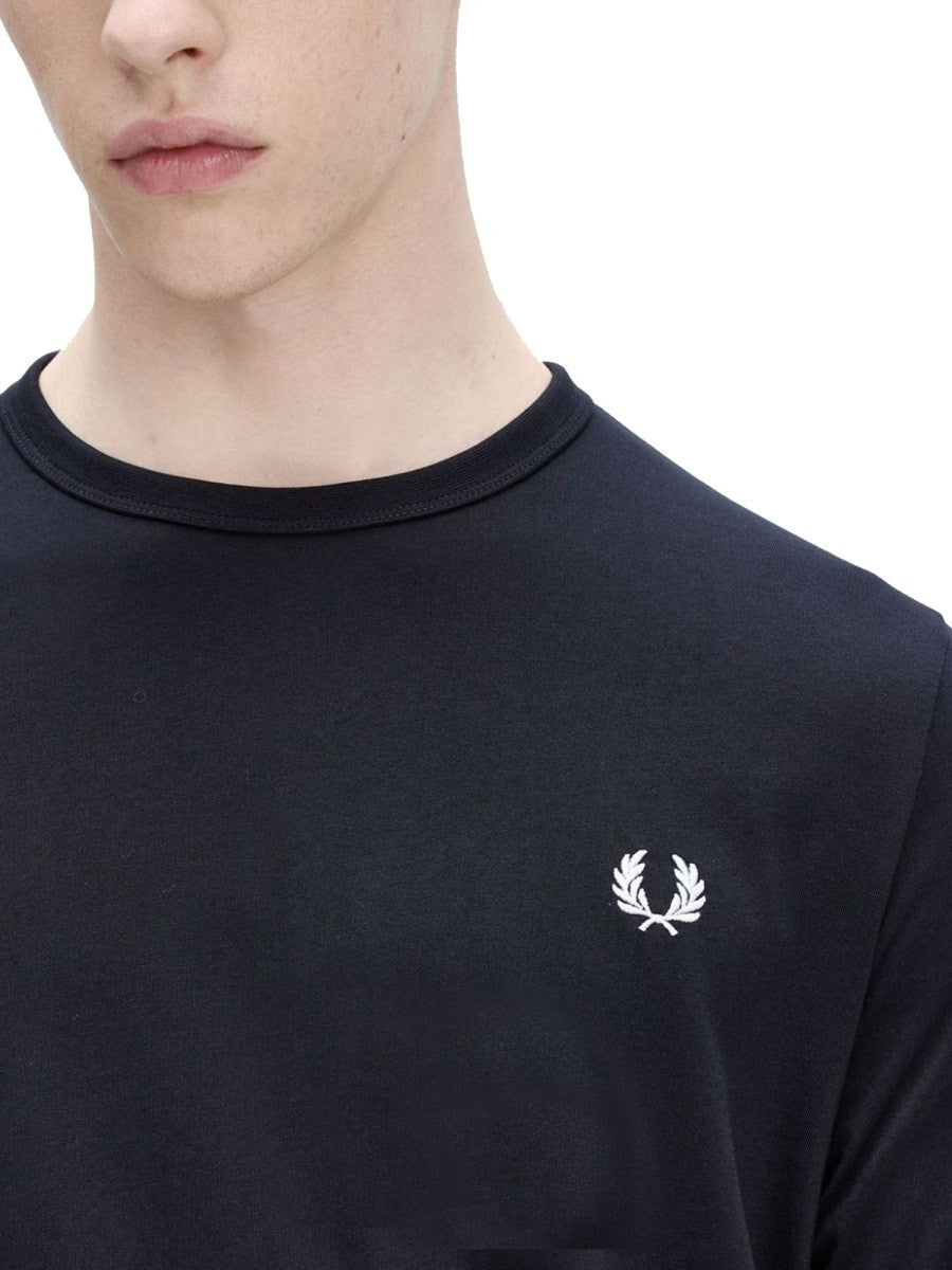 T-SHIRT WITH LOGO EMBROIDERY