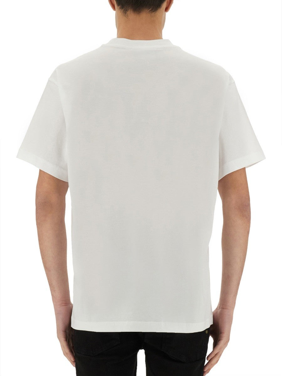 T-SHIRT WITH LOGO ON THE COLLAR