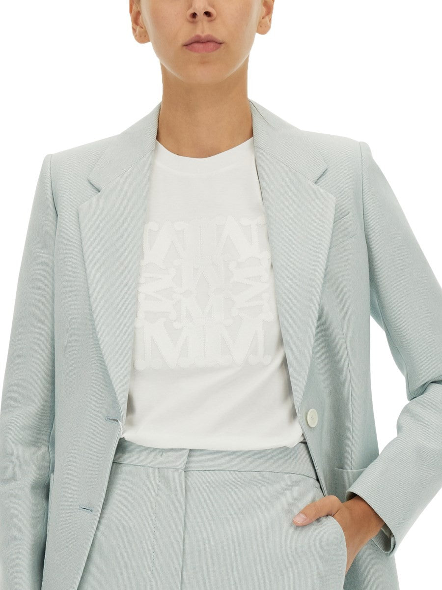 T-SHIRT WITH LOGO PATCH