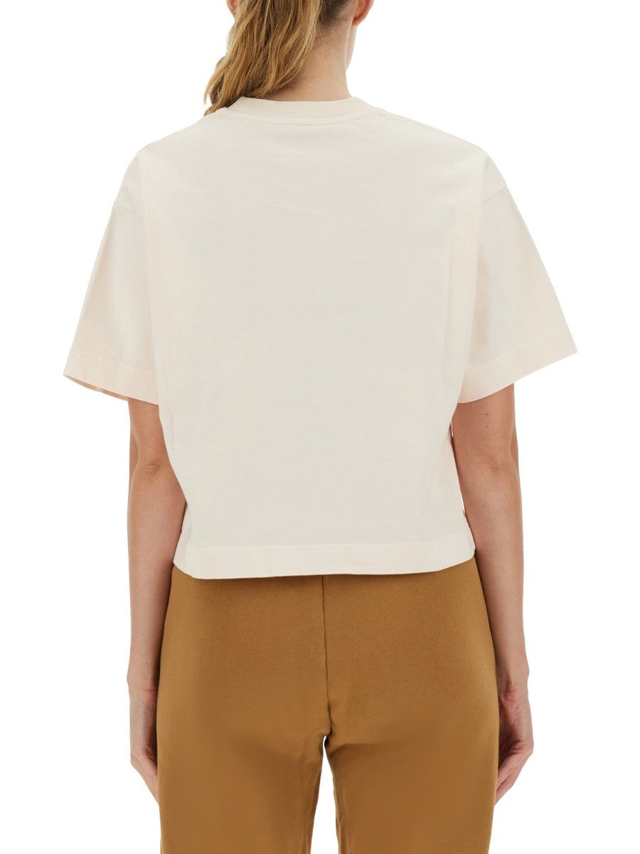 T-SHIRT WITH MATCHING LOGO