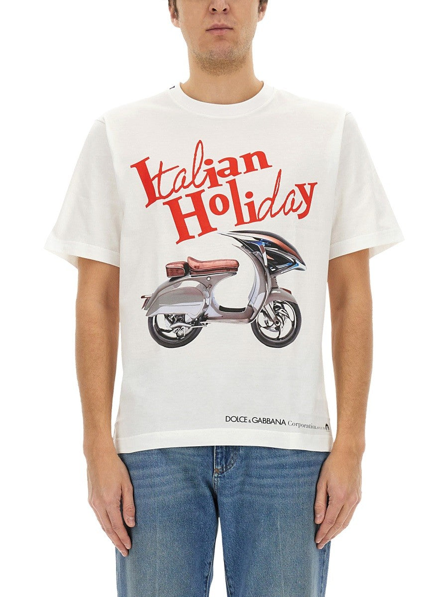 T-SHIRT WITH "WASP" PRINT