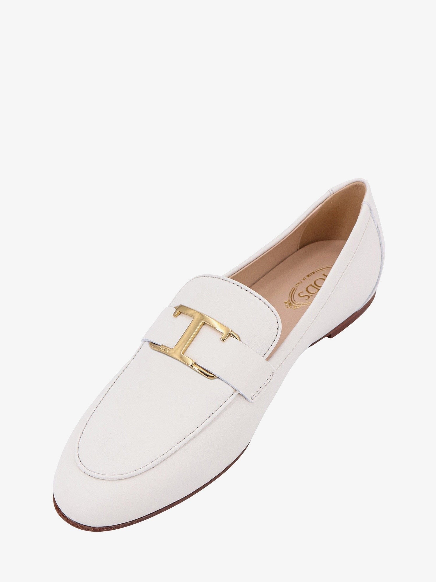T timeless leather loafer