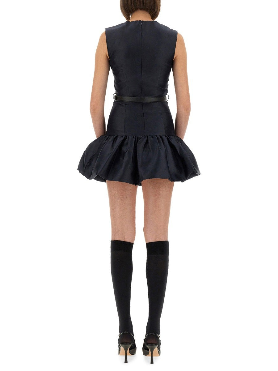 TAFFETA MINI DRESS