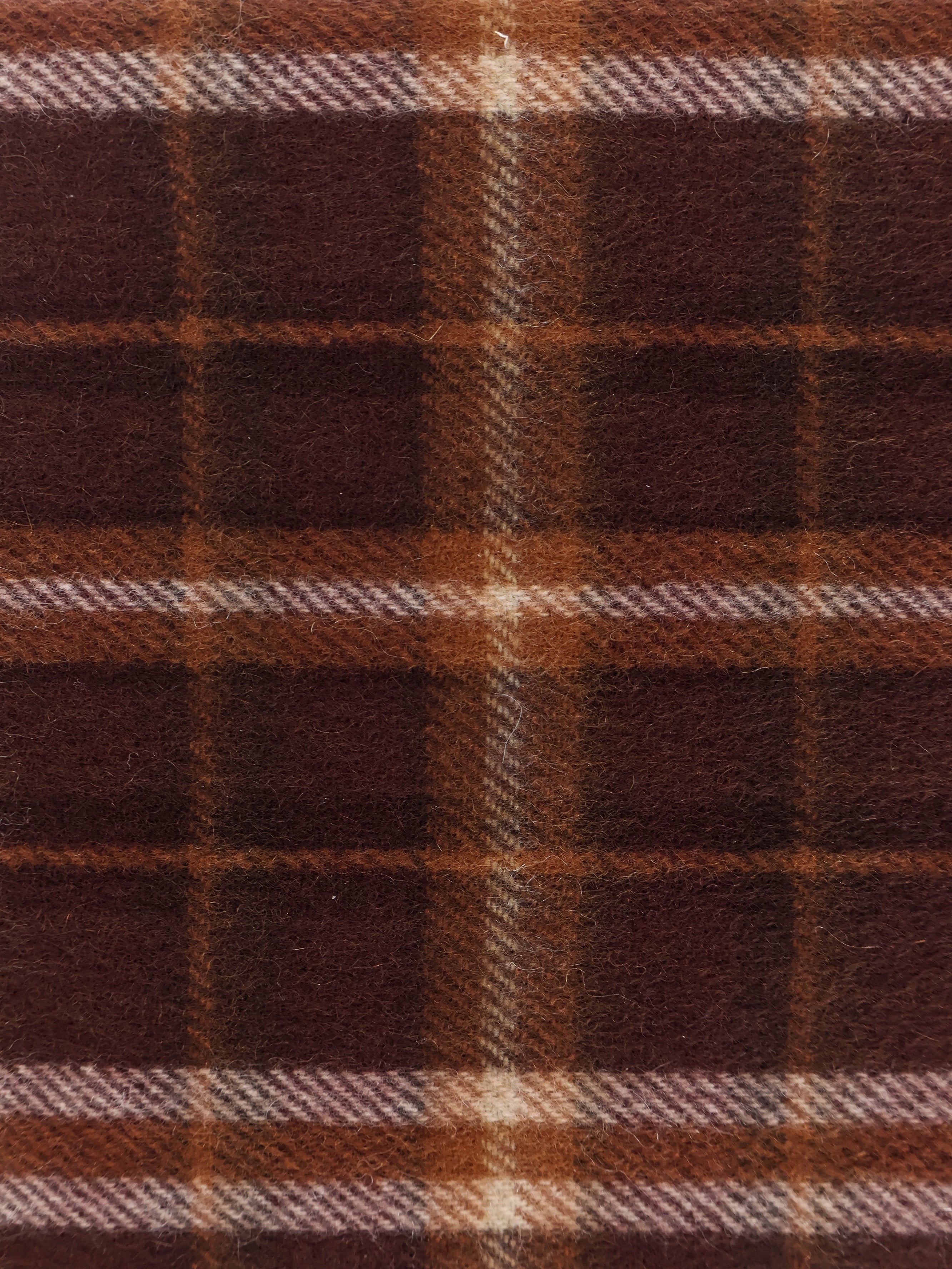 Tartan cashmere scarf