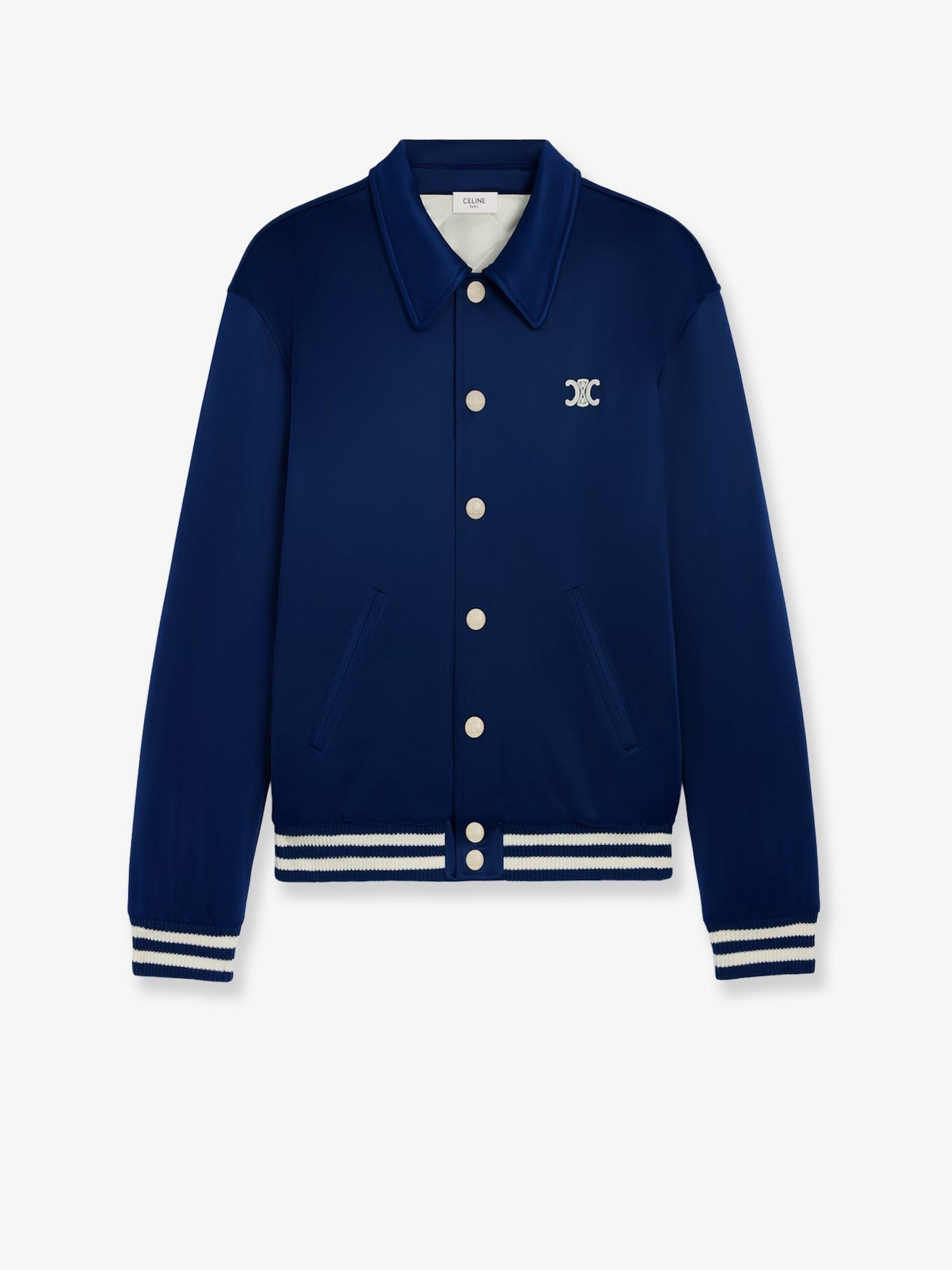 Teddy padded nylon bomber