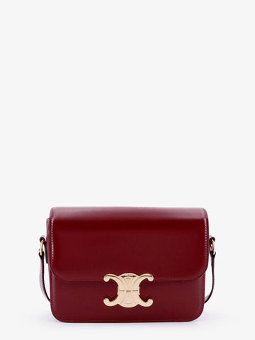 Teen Triomphe leather shoulder bag