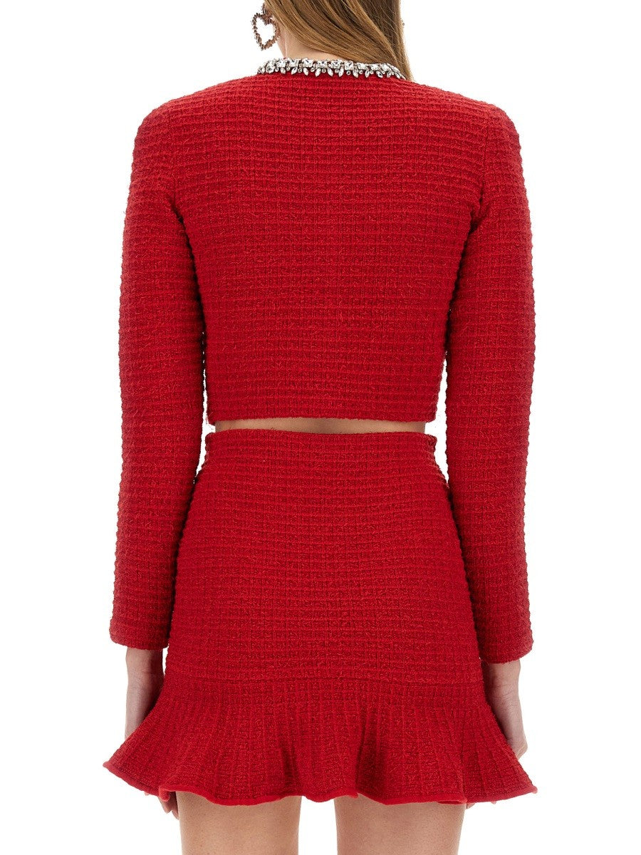 TEXTURED KNIT CARDIGAN