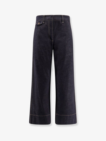 The Sartorial Square Jeans with contrasting stitiching