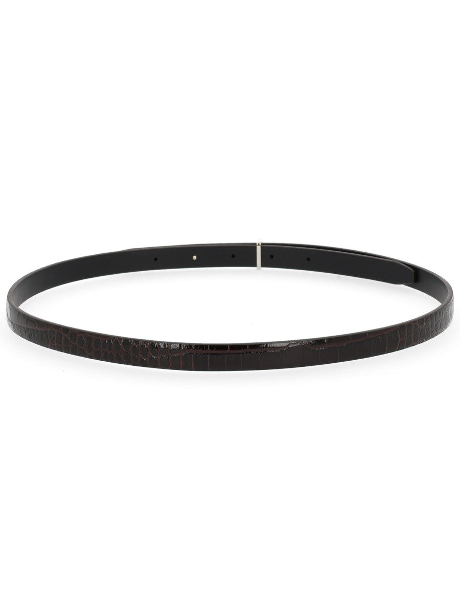 THIN LEATHER BELT