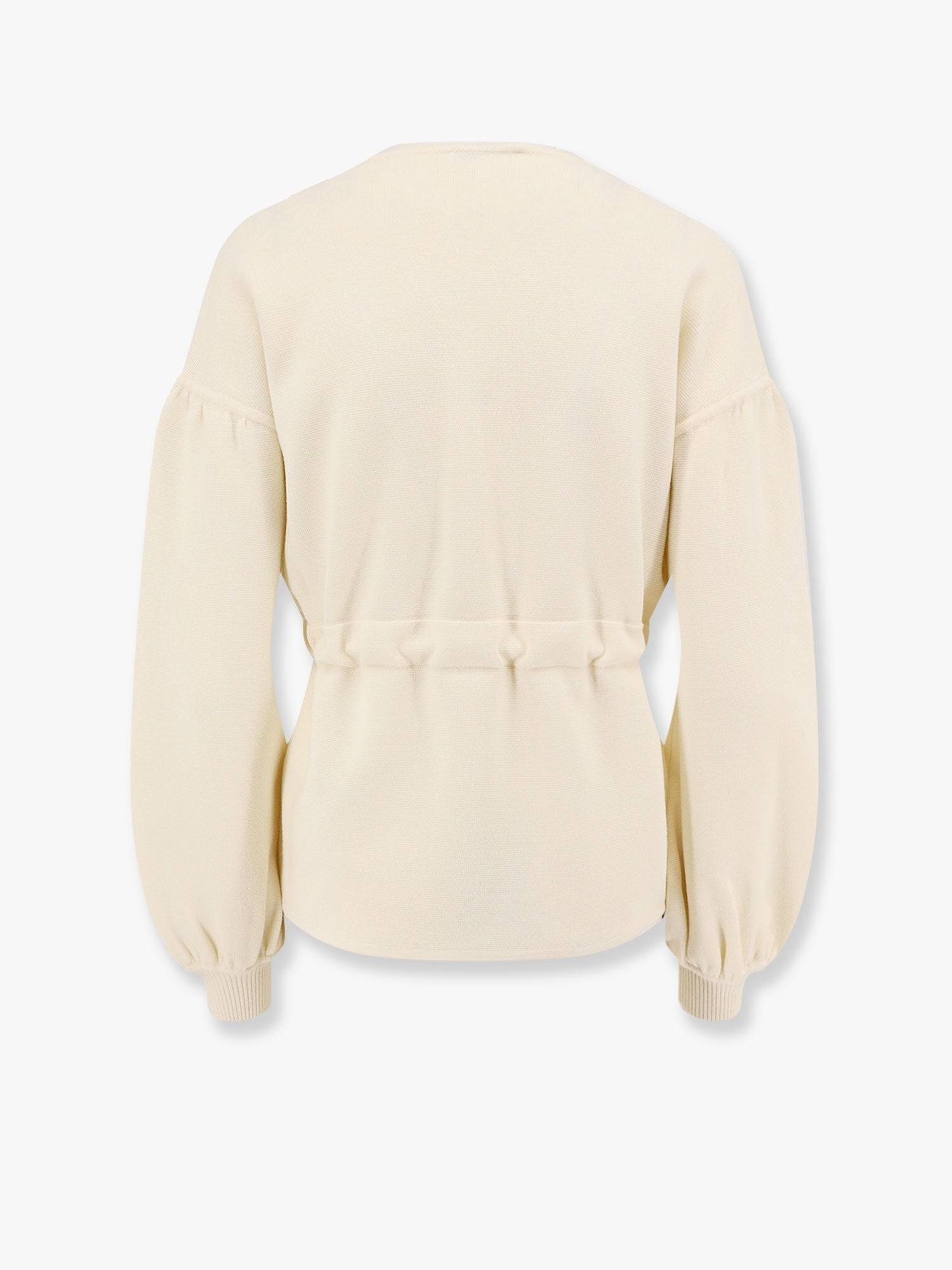 Tiberio virgin wool cardigan with rope at waist