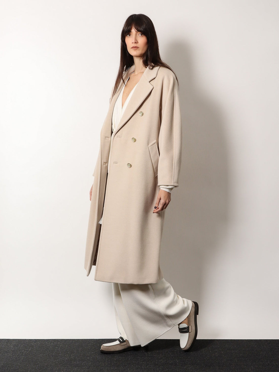 Ticino virgin wool and cashmere coat max mara special edition