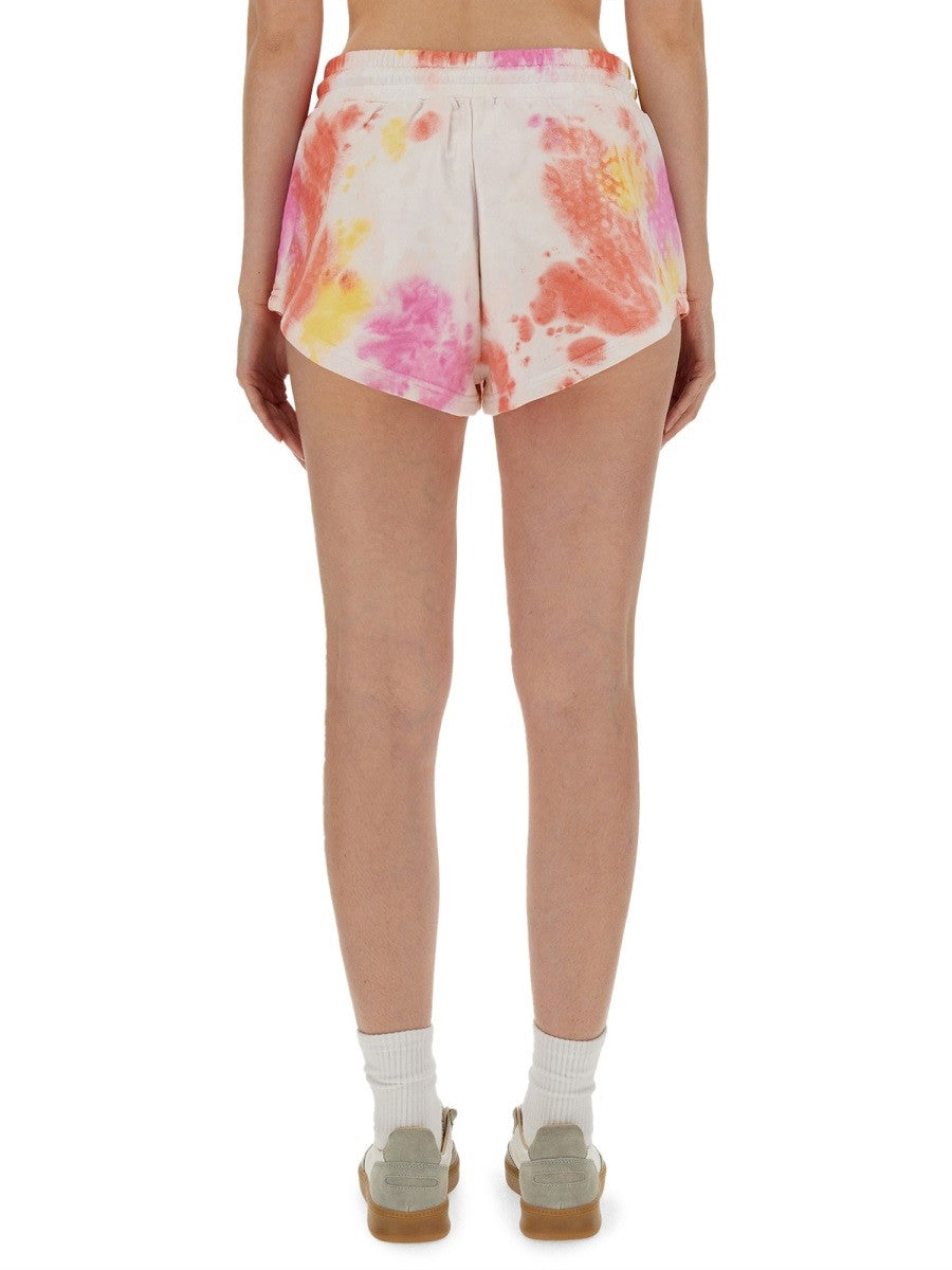 TIE-DYE BERMUDA SHORTS
