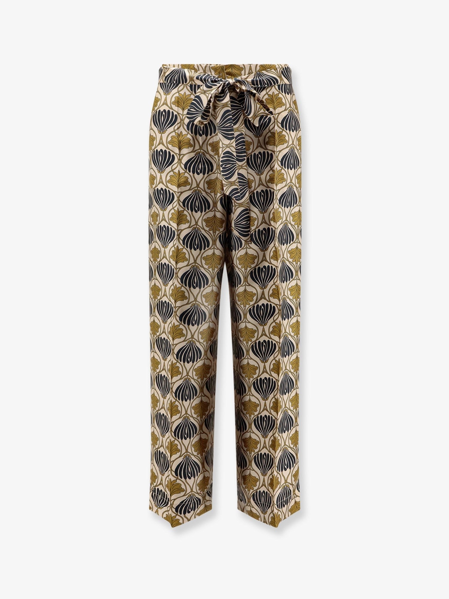 Timec multicolor silk trousers
