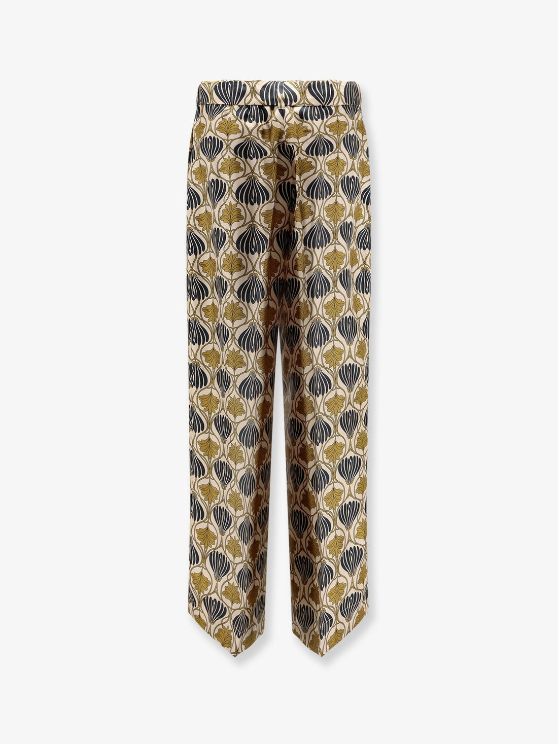Timec multicolor silk trousers