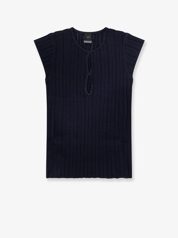 Tofane ribbed viscose blend sweater