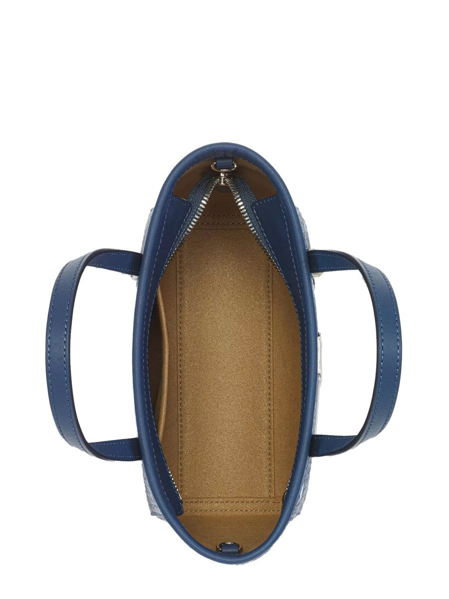 "TONI TOP-ZIP" MINI BAG IN VISETOS