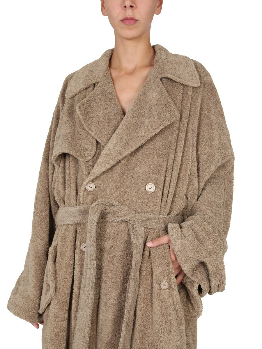 TOWEL TRENCH COAT