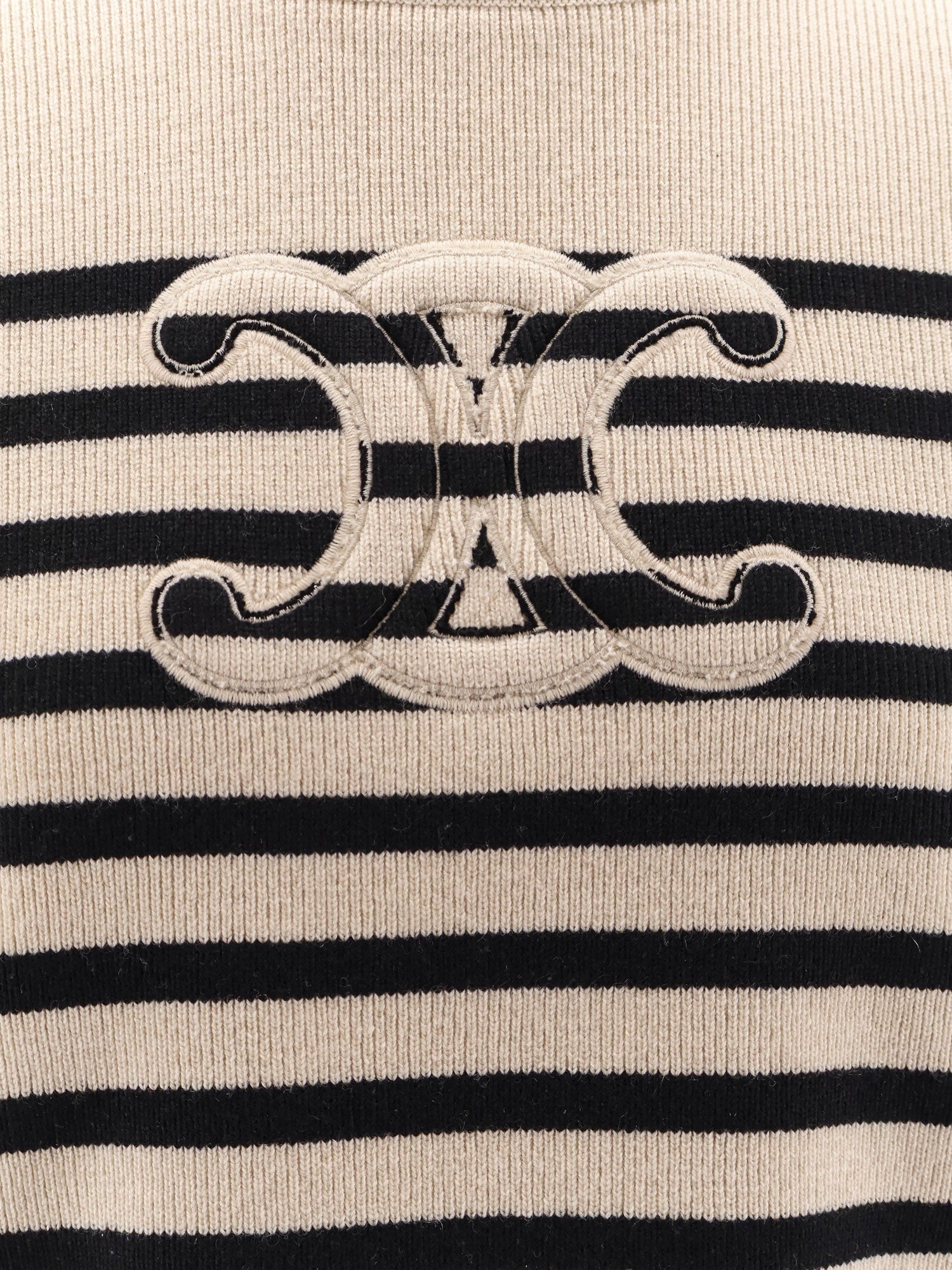 Triomphe cashmere and wool sweater