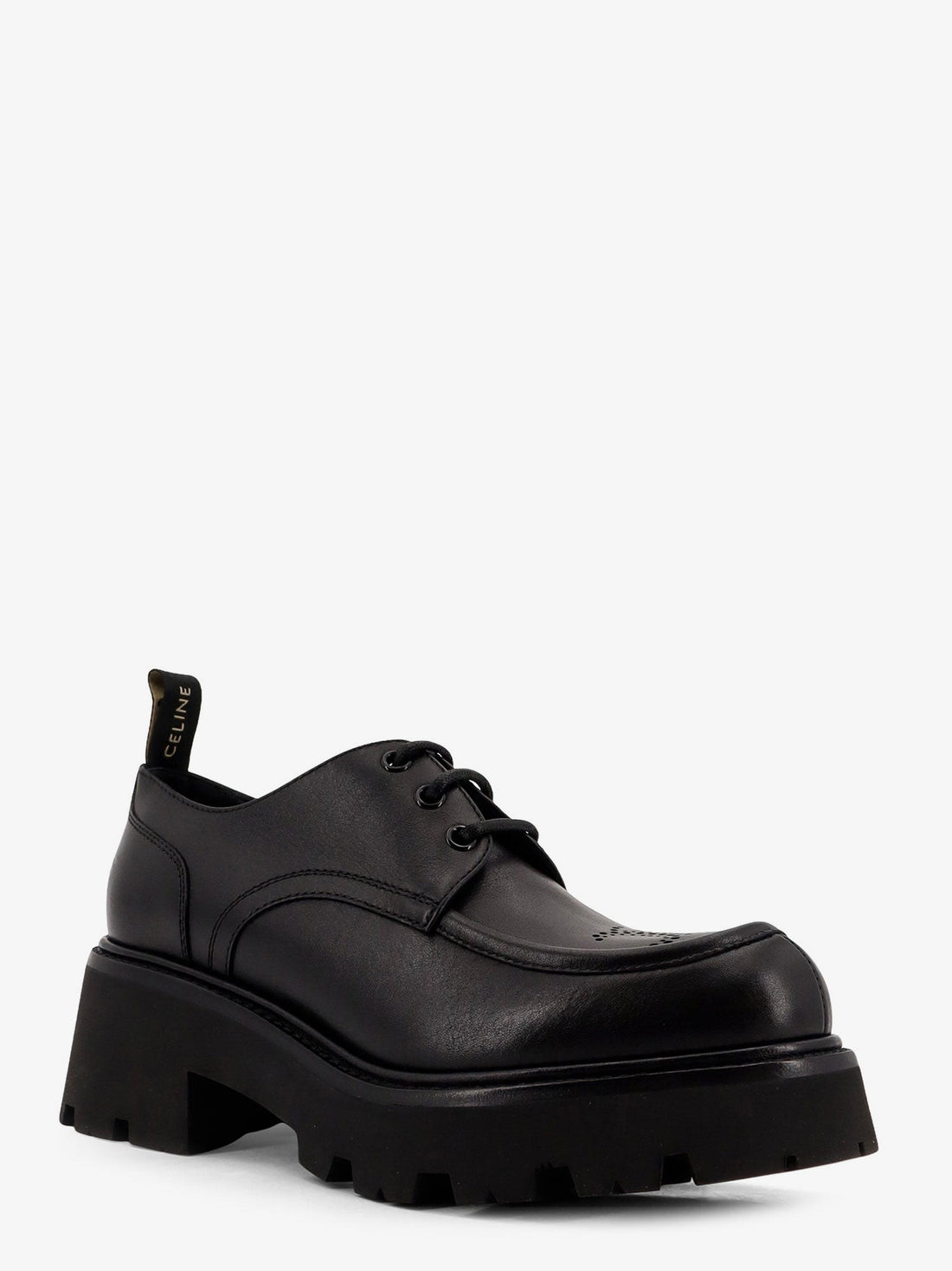 Triomphe Derbies leather lace-up shoes